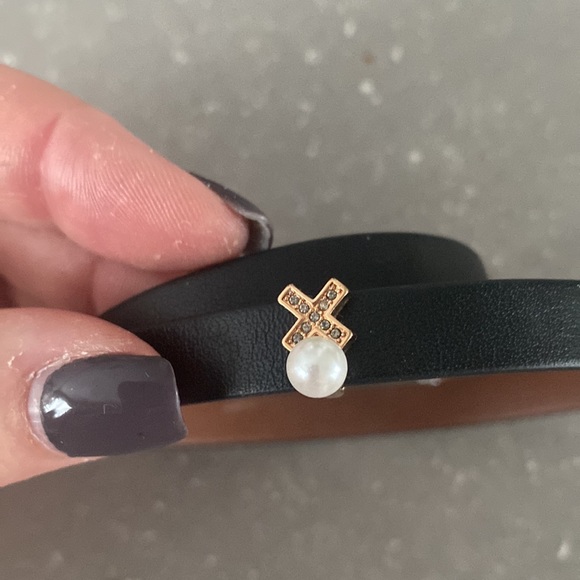 NWT Stella & Dot - Keep Collective - 3 charms on brown camouflage leather band - Picture 6 of 10